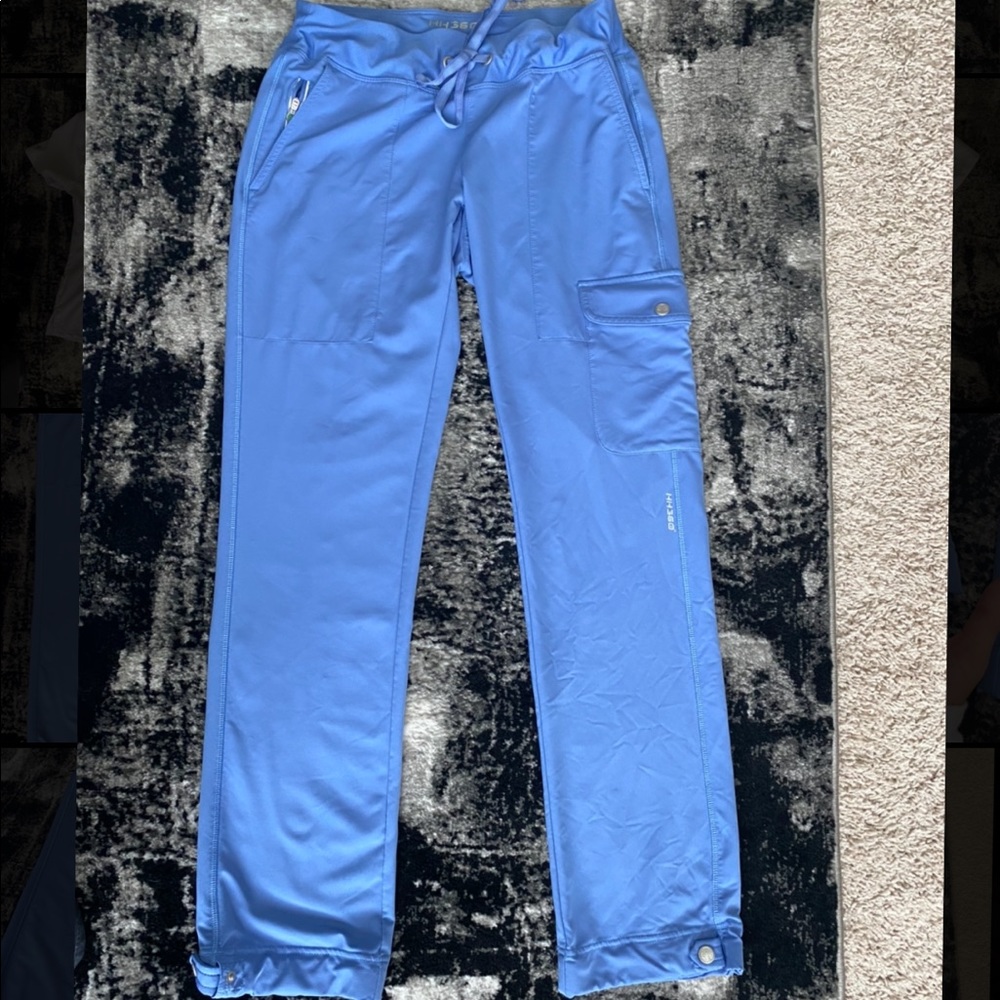 Healing hands ceil blue scrub pants